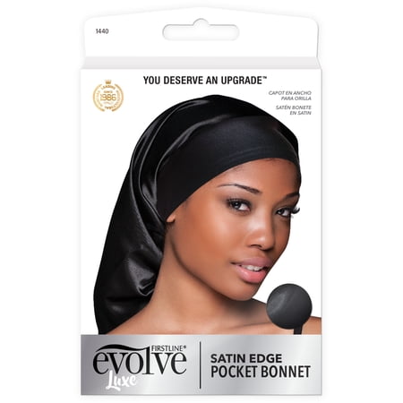Evolve Satin Adjustable Drawstring Bonnet