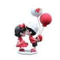 thumbnail image 2 of PATLOLLAV Car Dashboard Decoration, Lovely Kiss Couple Boys Girls Cute Ornaments with Balloons Car Dash Decorations, Auto Interior Display Decor , Valentine's Day Gift for Women, 2 of 3