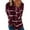 Wine, variant on 2026 ! under $5 asdoklhq Womens Plus Size Tops,Women's Casual Stripe Print Hooded Long Sleeve Loose T Shirt Tops