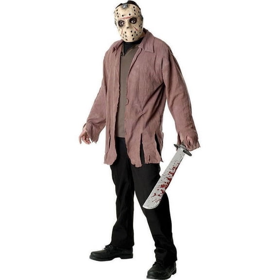 Friday the 13th Jason Voorhees Men's Costume for Adult by Rubies, Men's XL