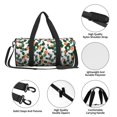thumbnail image 4 of Balery Cactuses Bolsa de Gimnasio para Mujeres y Hombres, Bolsa de Viaje Impermeable, Bolsa de Fin de Semana con Compartimento para Zapatos y Bolsillo Húmedo, 4 of 6
