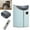 Blue, variant on Space Heater Mat, Under Desk Space Heater Mat, Quiet Electric Spaces Heaters with Blanket, Rollable Timer Quick Heating Spaces Heaters with 8 Heat Levels Over-Heat Protection for Home Office