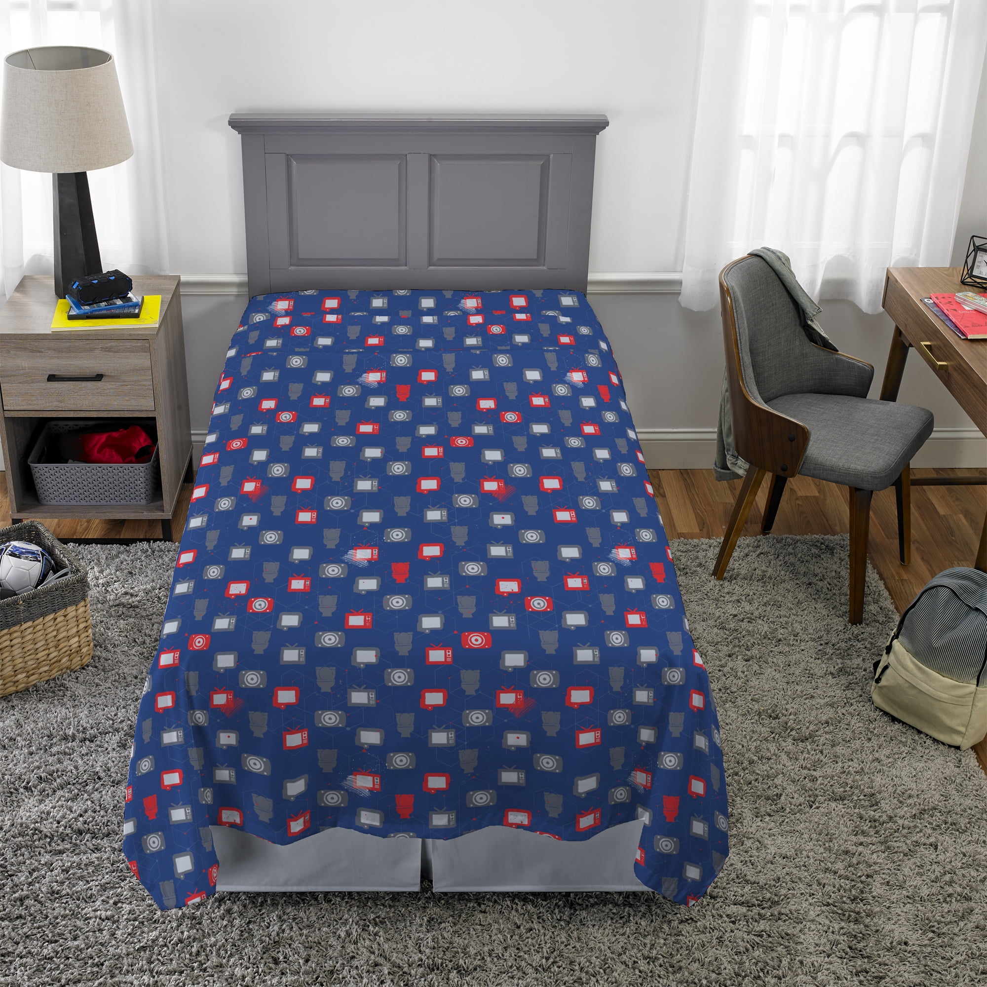 Skibidi Toilet Kids Twin Bed in a Bag, Comforter and Sheets