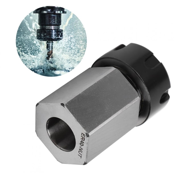 Pinza Hexagonal NikouMX Portabrocas Plateada Portaherramientas de Torno CNC Alta Intensidad