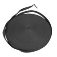 thumbnail image 2 of Correas de algodón de 50 yardas, 0,8 pulgadas de espesor, correa de correas de algodón de poliéster de peso medio para bolsas de tela, correas de correa, manualidades, negro, 2 of 5