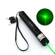 Ktaxon Adjustable Focus 5mw 532nm Green Laser Pointer Pen Power Strong Beam Light + Battery + Charger