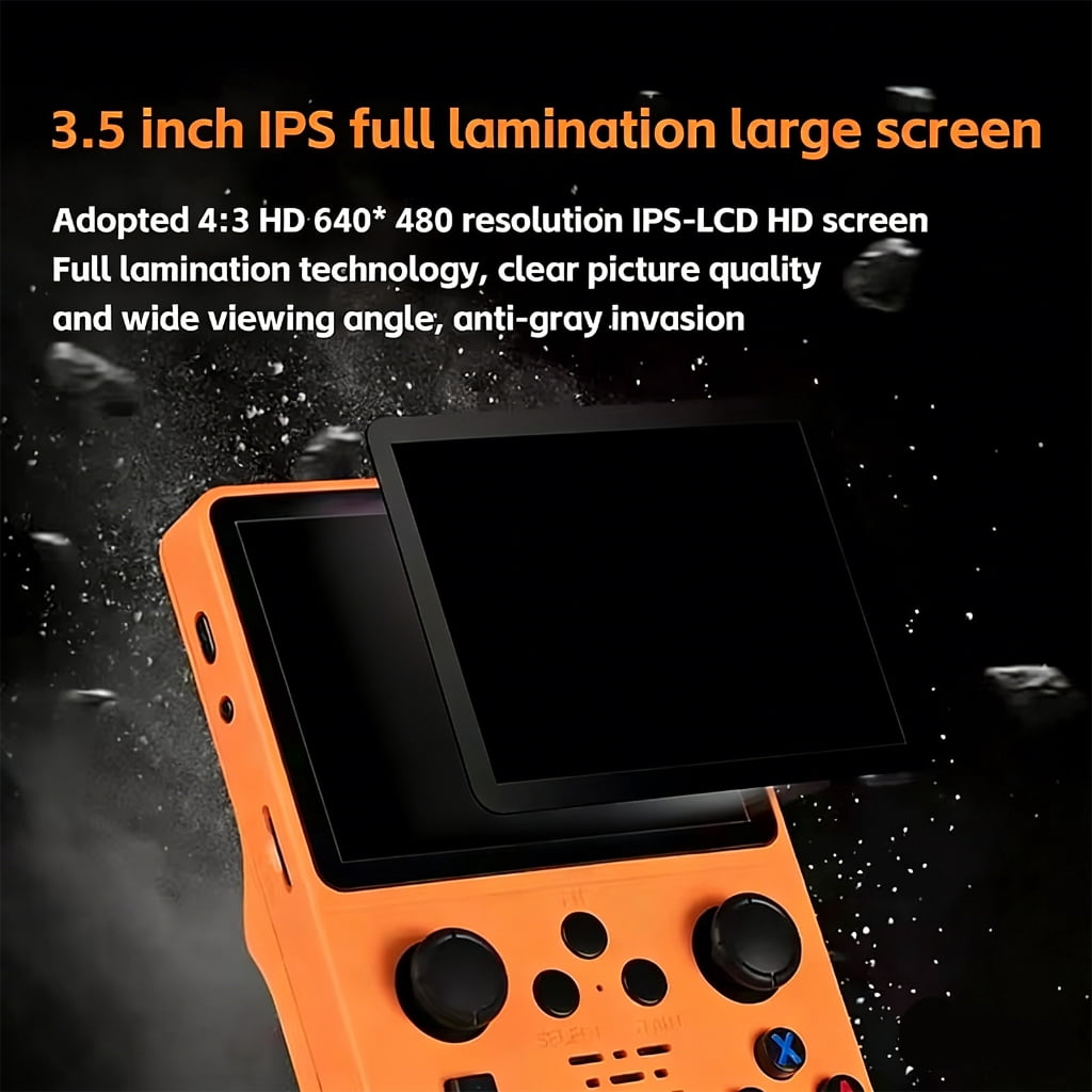 ABS Construction 3.5inch Portable Gaming Console Built For Shock Resistance And Long Lasting Use In Various Setting