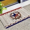 thumbnail image 3 of 4th of July Decorations, Welcome Doormat Flags Door Mat With Slip Resistants Rubber Vintage Linen Floor Mat for 4th Of July Independence Day Indoor Outdoor Home, 3 of 8