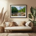 thumbnail image 3 of Swift River 02 - New Hampshire Photography Black Framed Wall Art Print 12 x 18 inches, 3 of 4