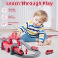 thumbnail image 2 of Wdmiya Train Set Toys, 66 Pcs Electric Train with Track and Car Toy Set for Toddlers, Birthday Gift for Age 3 4 5 6 + Kids, 2 of 8