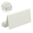 thumbnail image 3 of Uxcell Business Card Holder for Desk, Rhinestone Business Card Holders Crystal Card Stand Organizer Silver, 3 of 5