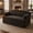 Brown, variant on Convertible Sofa Bed, 57" 2-Seater Micro Corduroy Couch with Removable Cover, Modular Floor Sofa with High-Density Foam, Space-Saving for Small Apartments Guest Room, Green