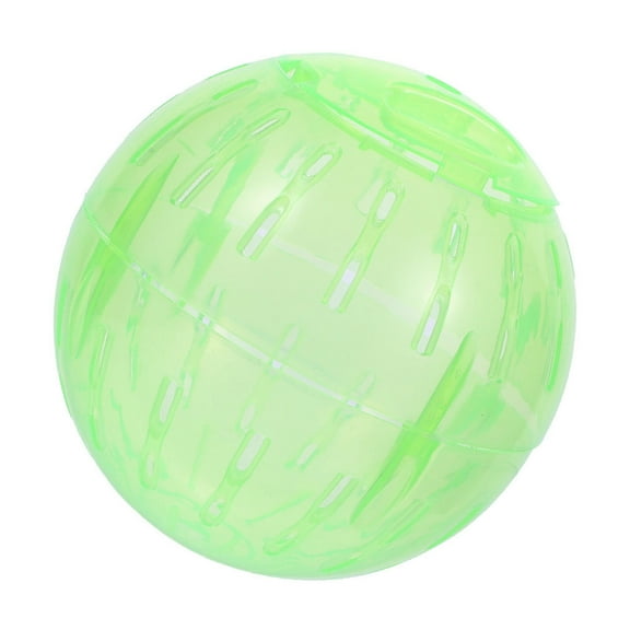 OUNONA Hamster Exercise Ball Hamster Toys Light Green Plastic for Small Pets Outdoor Exploration 1Set