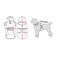 thumbnail image 4 of Poncho impermeable reflectante con capucha para perros grandes - Naranja L, 4 of 5