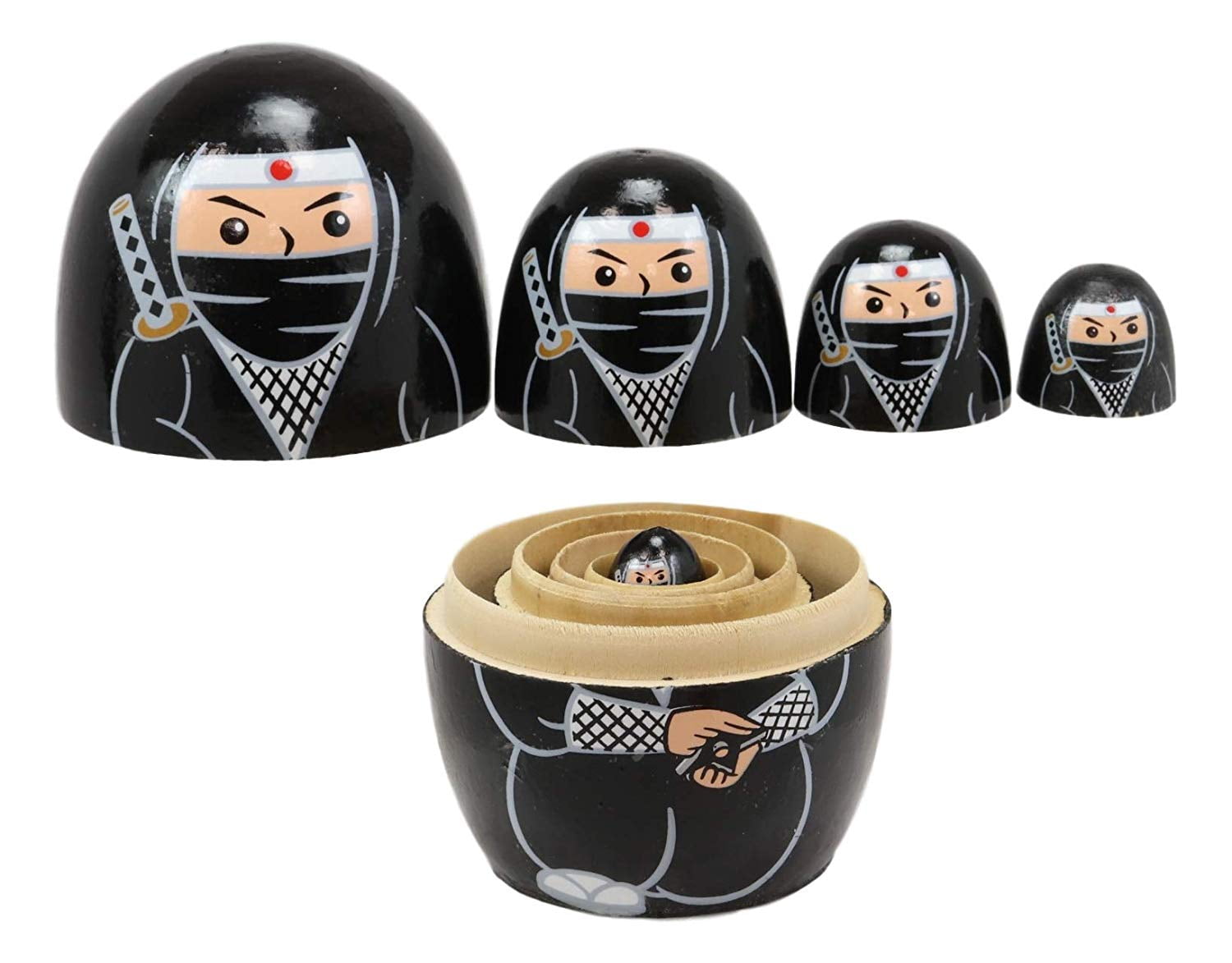 ninja nesting dolls