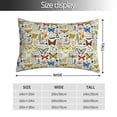 thumbnail image 2 of Pofeuu Insects And Medicinal Herbs Print Polyester Microfiber Plush Pillowcases, Super Soft and Cozy Pillow Case Covers with Envelop Closure（Pillow core not included）-16"x24", 2 of 6