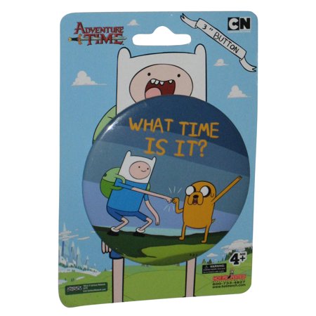 Adventure Time What Time Is It 3-inch Button AB4511-3 | Walmart Canada
