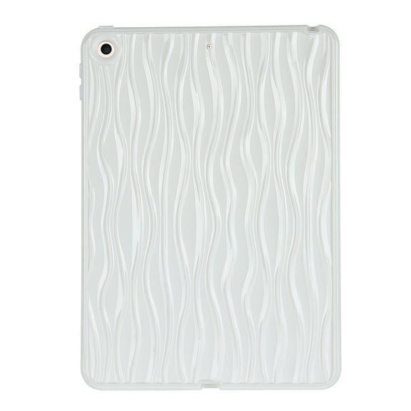 Allytechgroup Case for iPad 9th/ 8th/ 7th Generation 10.2 inch (Case for iPad 9/8/ 7 Gen), Slim Lightweight Soft TPU Shockproof Protective Back Cover for iPad 9 8 7 Gen, White
