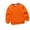 Orange, variant on Scyoekwg Infants Baby Boys Girls Sweatshirt Casual Round Neck Long Sleeve Pullover Tops Solid Color Pullover Blouses (Dark Blue,1 Years)