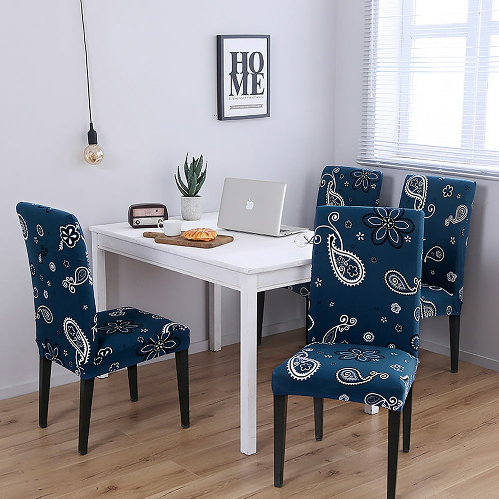 Goory Chair Covers Soft Stretch Dining Room Chair Covers with Multi