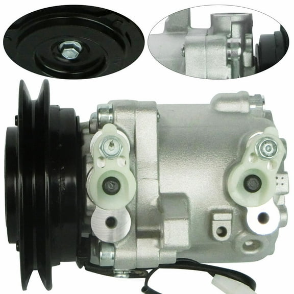Miumaeov AC A/C Air Conditioner Compressor For Kubota Tractor M7040 M8540 M9540 3C581-97590