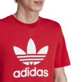 thumbnail image 3 of adidas Originals adiColor Classics Trefoil T-Shirt (Mens, Better Scarlet/White, MD, One Size), 3 of 3