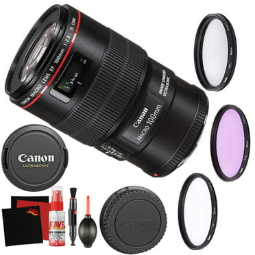 Canon EF 100mm f/2.8L Macro IS USM L-Series Lens (3554B002 