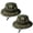 2pcs, variant on Bigfoot Country Boonie Hat, Legend of The Woods Sasquatch Wide Brim Outdoor Bucket Hat for Hiking Camping Fishing