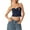 Blue, variant on Musuos Women Casual Summer Vests Tops Spaghetti Strap Camisoles Lace Trim Bowknot Sleeveless Backless Tank Tops Streetwear