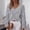 Gray v neck sequin sweater women a1, variant on Women's V Neck Diamond Pattern Sequin Knit Pullover Sweater Casual Long Sleeve Loose Fit Top Fashion Fall Winter Outfit, White S