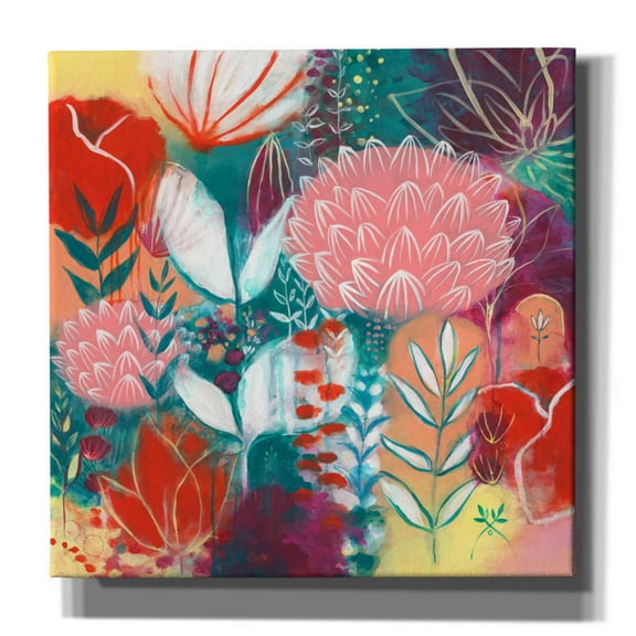 Epic Graffiti 'Sensuality by Corina Capri Giclee Canvas Wall Art, 26"x26"