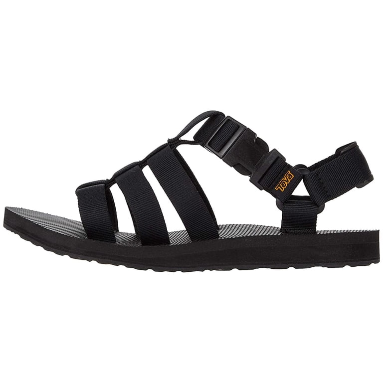 Teva Open Toe Buclke Strap Sandal In Black Size 5 - Walmart.com display picture 3