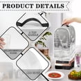 thumbnail image 4 of HELLHERO Blender Covers with Multifunctional Foldable Food Processor Cover Thickened Easy to Clean for Christmas, Winter Deer in Snowy Forest, 4 of 6