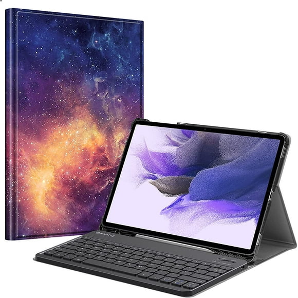 Fintie Keyboard Case for Samsung Galaxy Tab S7 FE 12.4 inch 2021 (SM-T730/T733/T736/T738) & Galaxy Tab S7 Plus 2020