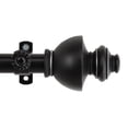 thumbnail image 1 of Rod Desyne Dynasty Window Set Curtain Rod, 28"-48", Black, 1 of 4
