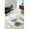 thumbnail image 3 of eRug Outlet Montage Collection Modern Abstract Area Rug (4x6 feet) - 4' x 5'6", Grey, 3 of 6