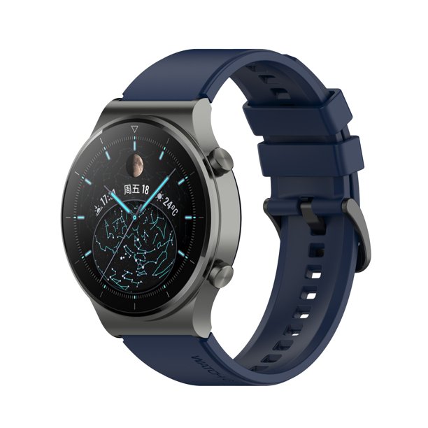 Correa oficial de silicona de 22mm para Huawei Watch GT 2 Pro, correa de reloj Original para Huawei GT2 GT3 Pro, pulsera de repuesto para muñeca Tan Jianjun unisex