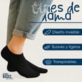 thumbnail image 2 of Calcetines Cortos Tin Comodo Para Dama Docena Negros y Blancos, 2 of 6