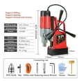 thumbnail image 3 of AX23/23RE AX28/28RE Magnetic Drill Maximum Drilling 23mm Drilling Tapping Speed Regulation Forward And Reverse Rotation ,Professional Drill Press, 3 of 4
