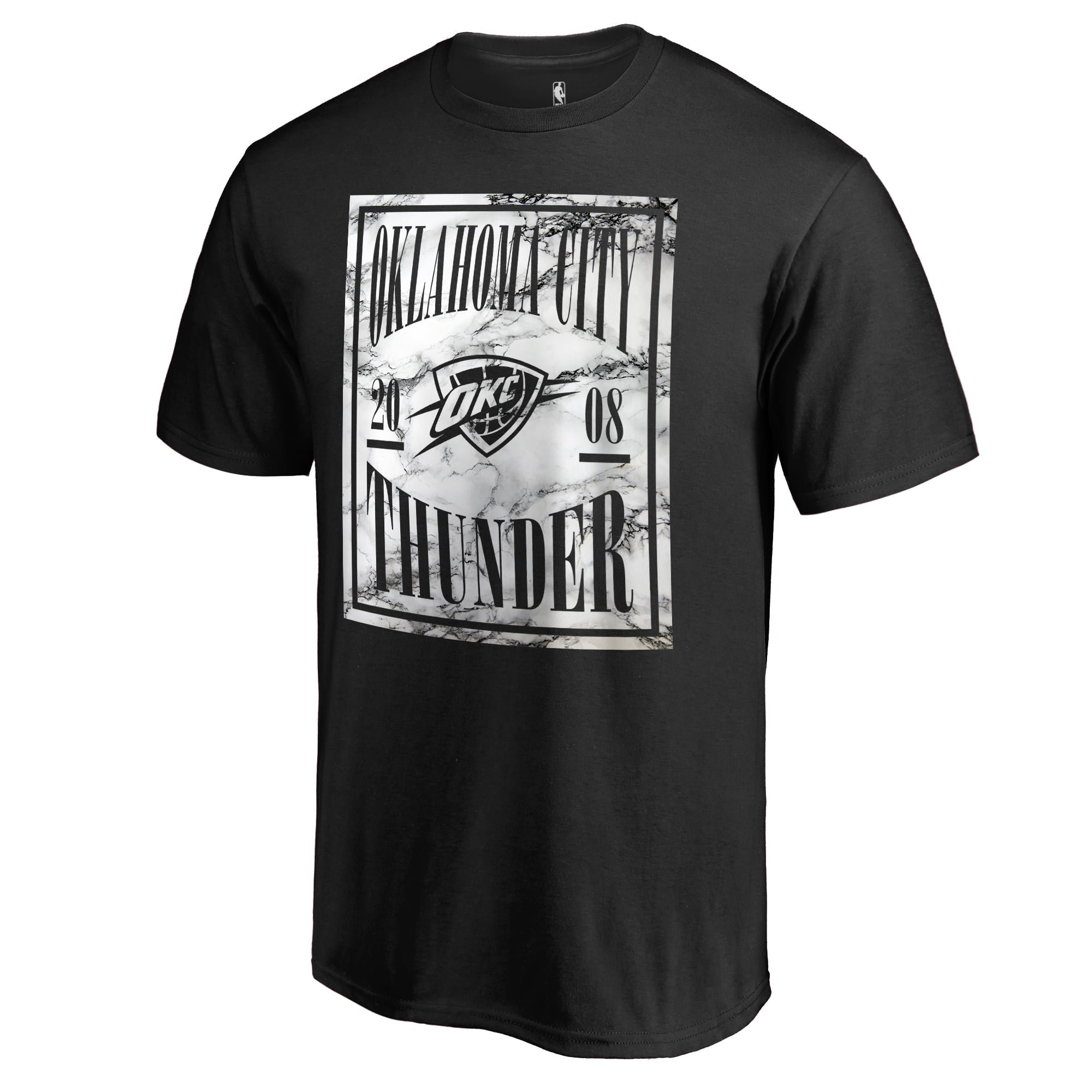 Men's Black Oklahoma City Thunder Court Vision T-Shirt