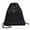 Black, variant on Cheers US Drawstring Backpack Water Resistant Basketball Bag Sports Gym String Backpack
