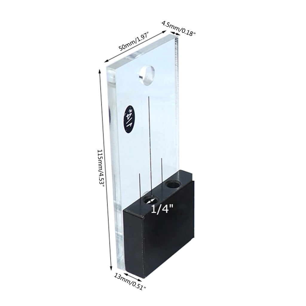 Woodworking Hole Locator and Drill GuideKit Pocket Hole Jig with Acrylic Faces for Quick and Accurate Drilling DIY Carpe