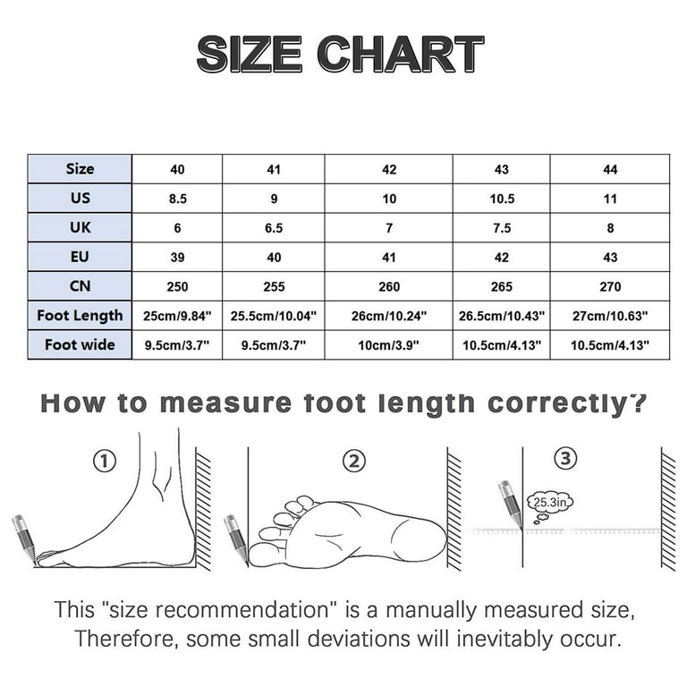 Chaco sandals size chart deals