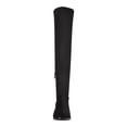 thumbnail image 2 of DREAM PAIRS Women's Low Heel Thigh High Over The Knee Flat Winter Boots UPLAND BLACK Size 7, 2 of 7