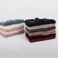 thumbnail image 4 of Winter Furry Plush Neck Warmer Solid Color Windproof Buttons Circle Loop Scarf Neckerchief winter gloves Gray, 4 of 4