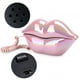 thumbnail image 3 of Teléfonos Fijos Teléfono Fijo con Forma de Labio Divertido Rosa Galvanoplastia de Moda con Función de Almacenamiento de Números Decoración Innovadora del Hotel en Casa, 3 of 8
