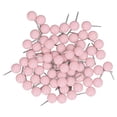 thumbnail image 1 of 100Pcs Push Pins Map Tacks Steel Plastic for Decorative Marking Cork Boards Easy to Storage with Transparent Box  Mark Locations for Maps, 1 of 7