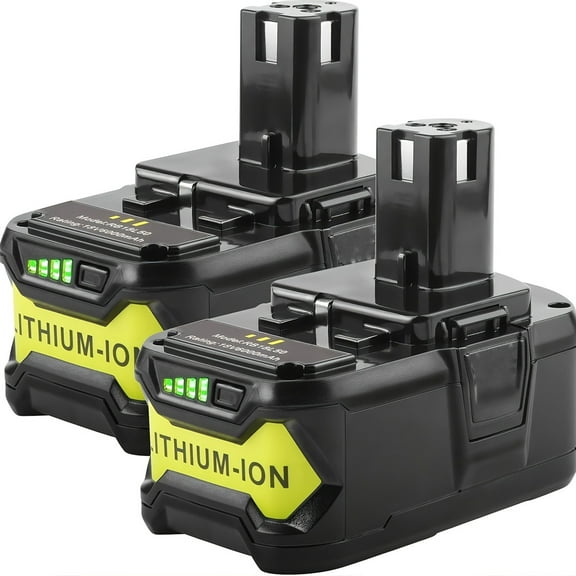 2X 5.0Ah For RYOBI P108 One Plus High Capacity Battery Compatible for Ryobi 18V Tools