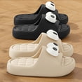 thumbnail image 2 of Casual Men'S Slippers With Large Cartoon Eyes | Fzt Eva Material, Slip-On Closure, All-Season Comfort, 2 of 9