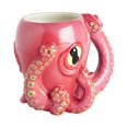 thumbnail image 1 of 3D Octopus Coffee Cup Funny Ceramic Mug 500ml Handmade Octopus Shaped Statue Coffee Mug for Sea Lovers And Coffee Addicts, 1 of 5